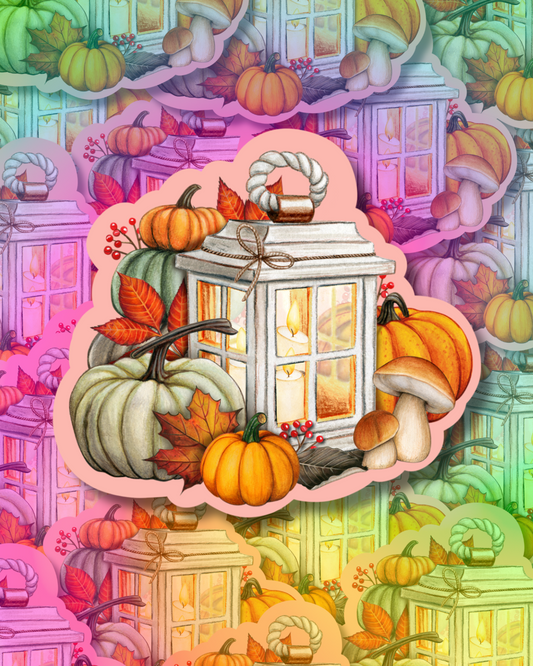 Autumn Light Vinyl Sticker