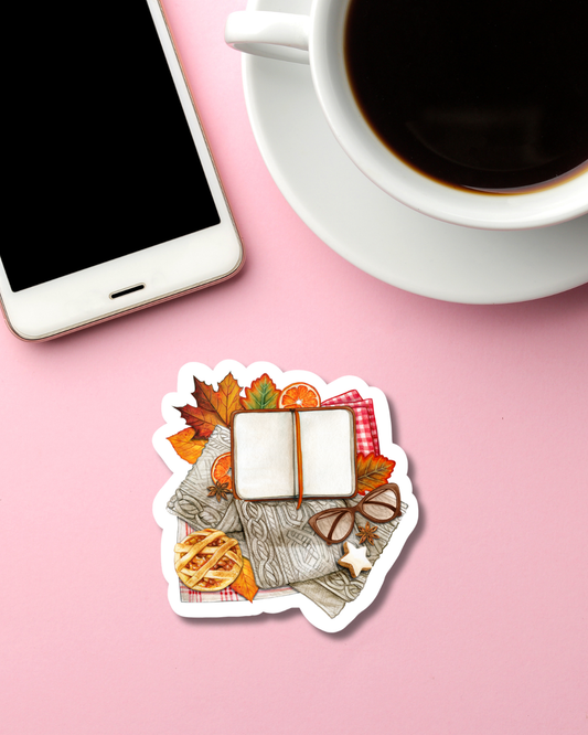 Autumn Study Mini Vinyl Sticker