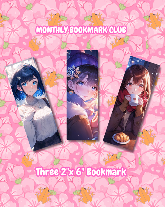 ☕️December Bookmark Club: Cozy Girls☕️