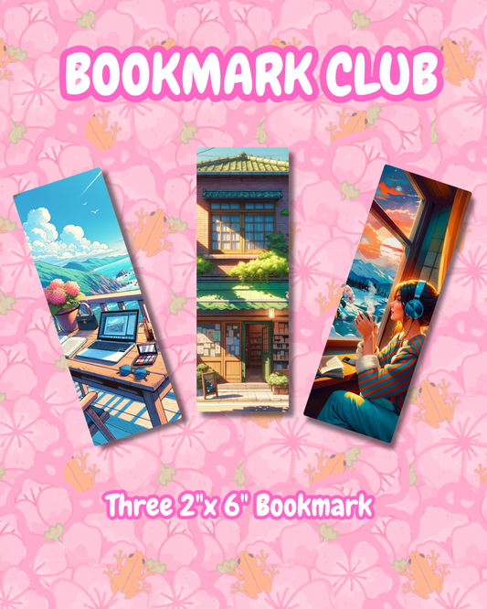 📚January Bookmark Club: Lofi Dream📚