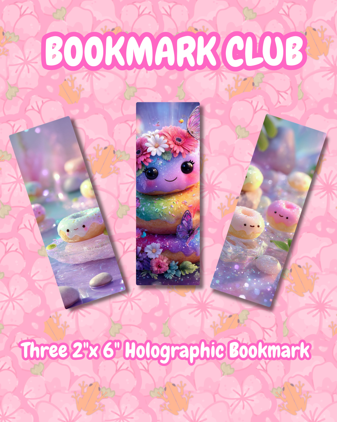 🍩 April Bookmark Club: Kawaii Donut 🍩