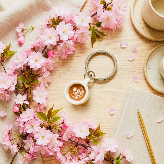 Barista Mug Keychain – Cute Bag Charm & Gift for Aesthetic Backpacks