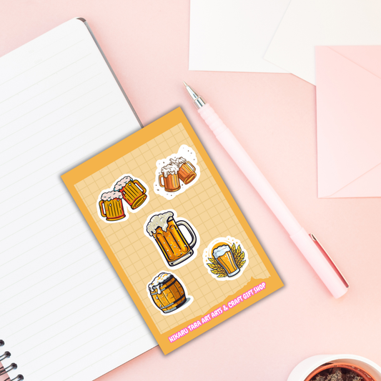 Beer Blast Sticker Sheet