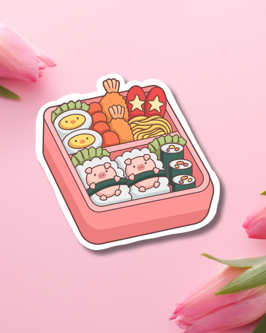 Bento Box Cuties Vinyl Sticker