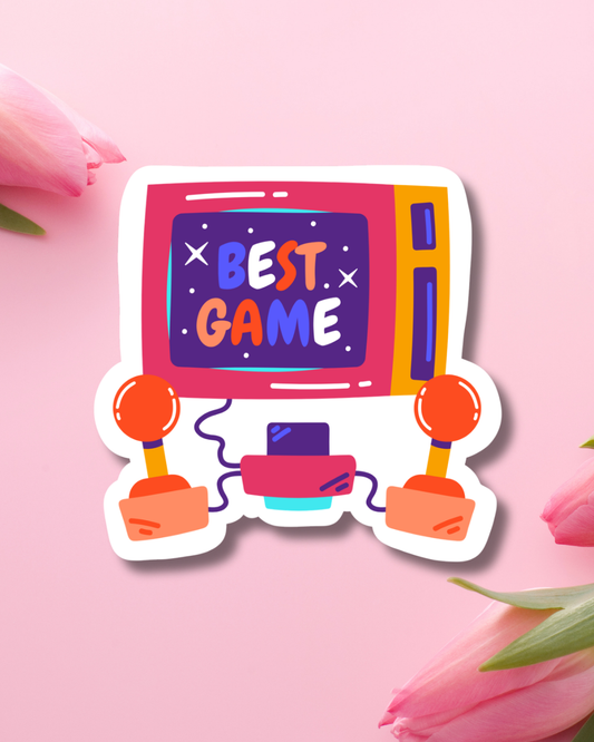 Best Game Vinyl Sticker