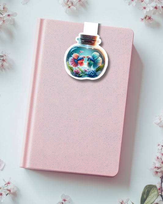 Beta Potion Magnetic Bookmark Handmade Bookish Gift