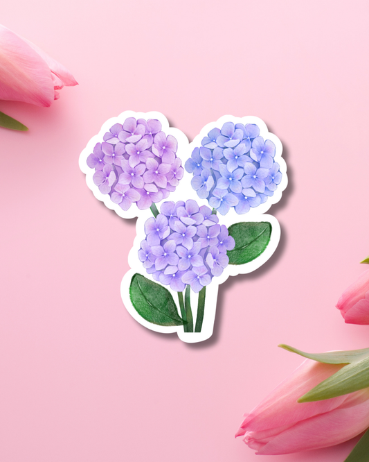 Blue Colors Vinyl Sticker