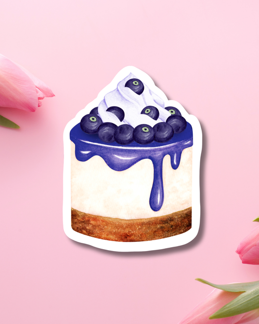 Blueberry Parfait Vinyl Sticker