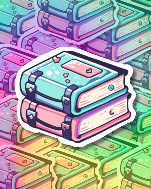Book Dream Vinyl Sticker