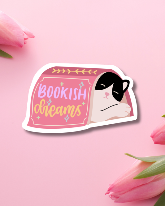 Bookish Dreams Vinyl Sticker