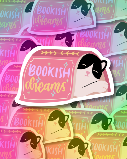 Bookish Dreams Vinyl Sticker