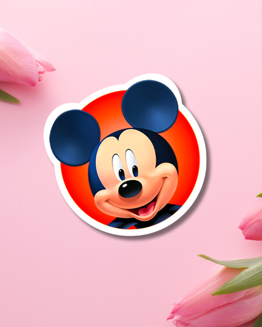 Bright Mickey Vinyl Sticker