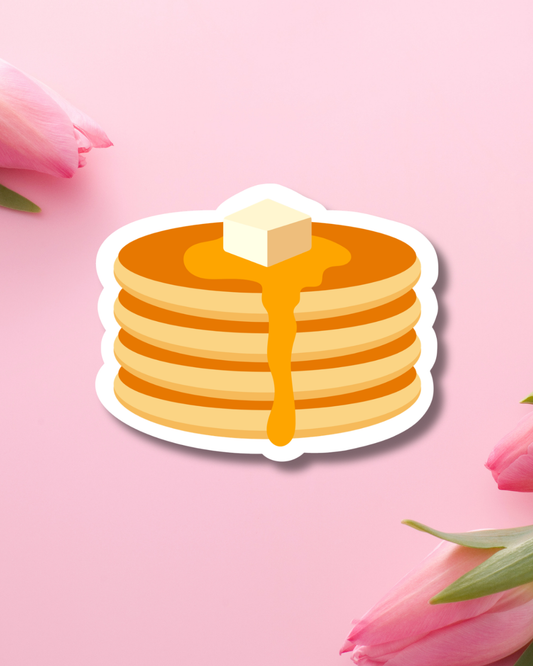 Buttery Pancake Vinyl Sticker