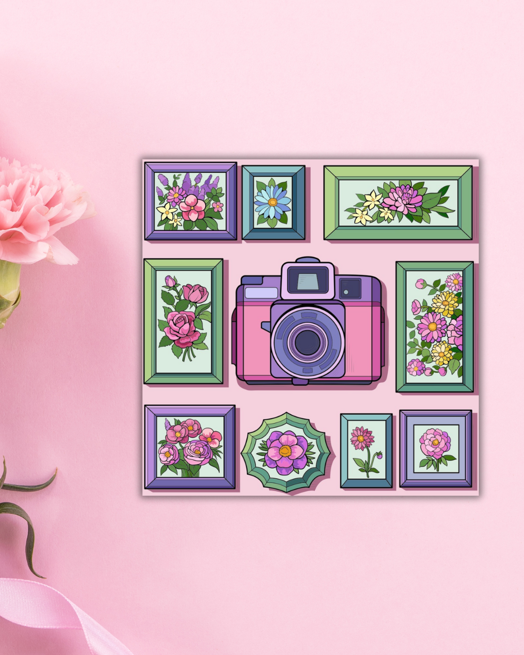 Camera Shot Art Print Aesthetic Gift Decor