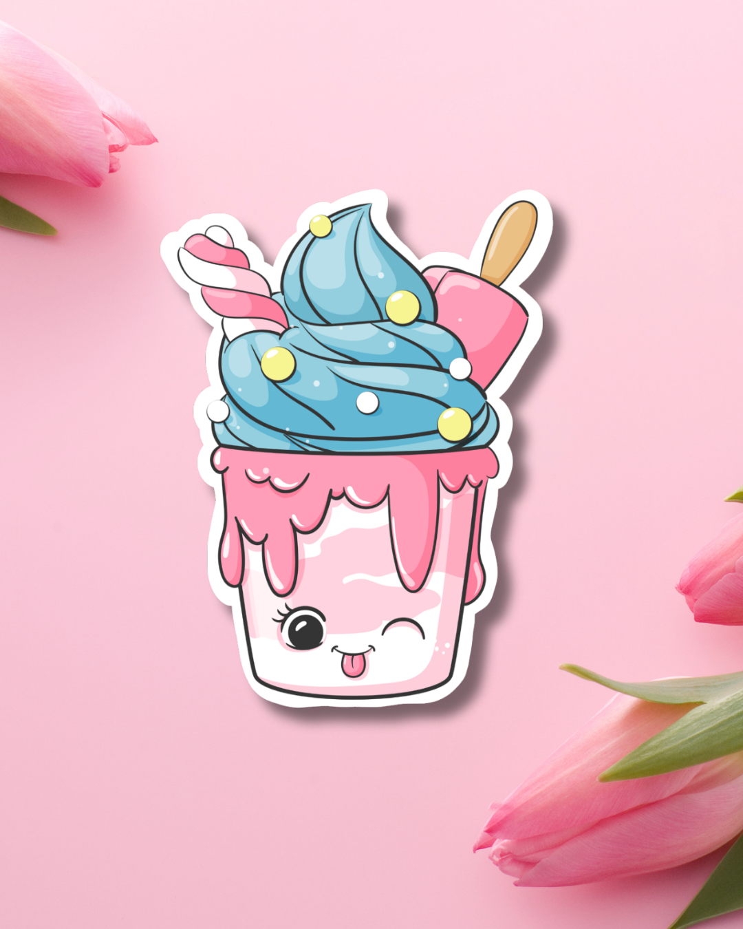 Candy Shake Vinyl Sticker