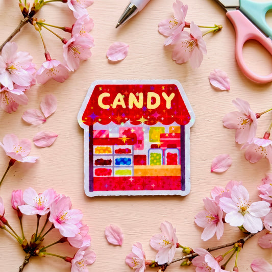 Candy Store Kawaii 2.5-Inch Cute Collectible Magnet | Aesthetic Refrigerator & Locker Magnet | Gift Shop Souvenir