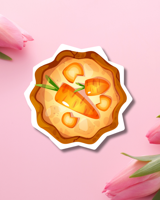 Carrot Pie Vinyl Sticker