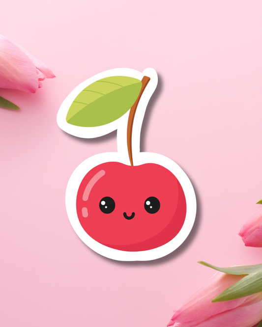 Cherry Cutie Vinyl Sticker