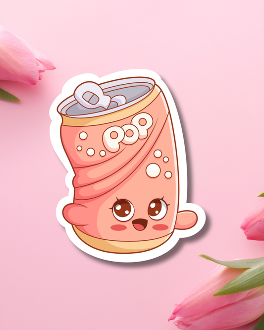 Cherry Pop Vinyl Sticker