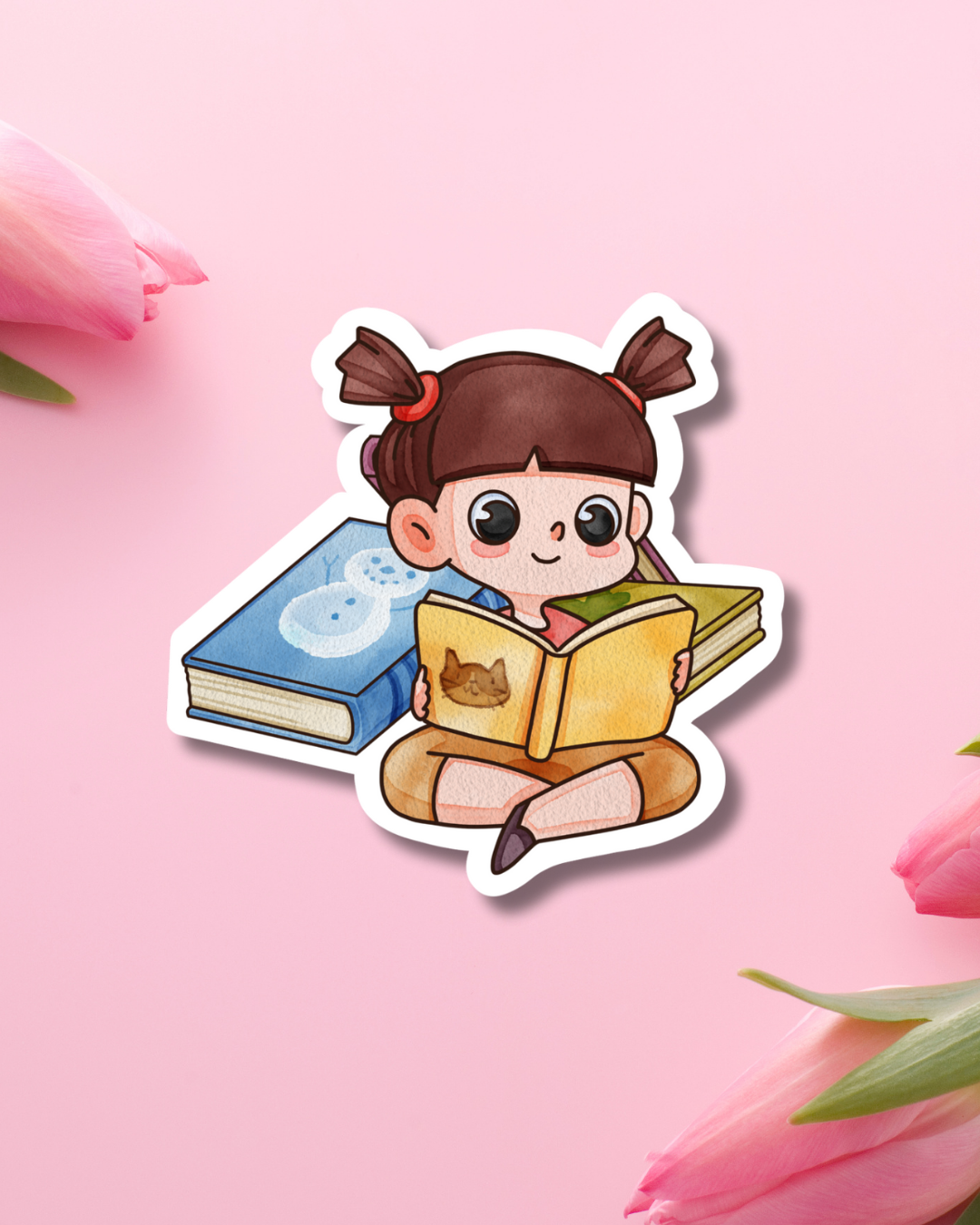 Children Books Vinyl Sticker