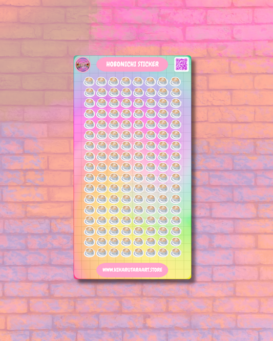 Hobonichi Cousin Coffee Tab Sticker Sheet