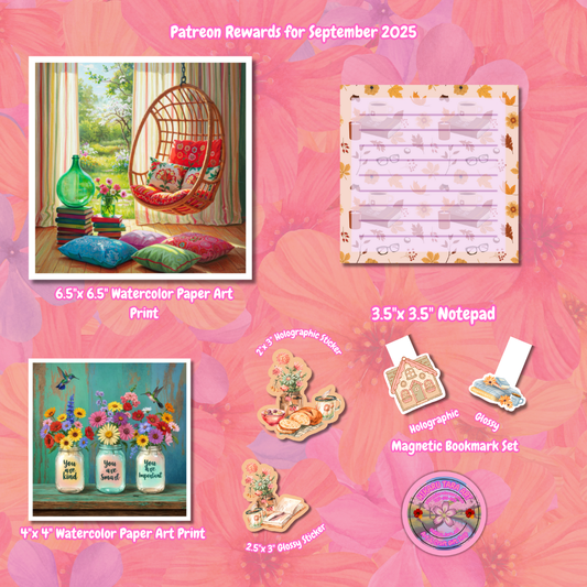 💐September Patreon Rewards: Flowered Autumn💐