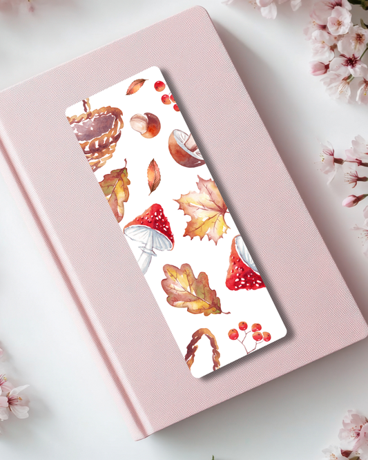 Cozy Fungi Bookmark Handmade Bookish Gift