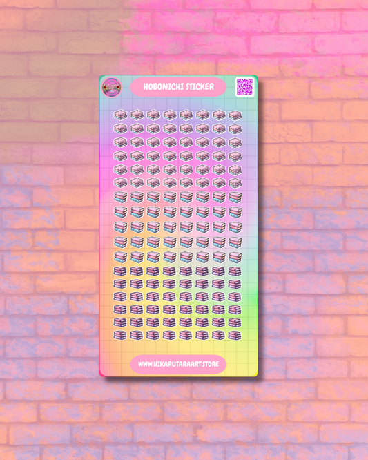 Hobonichi Cousin December Working Tab Sticker Sheet
