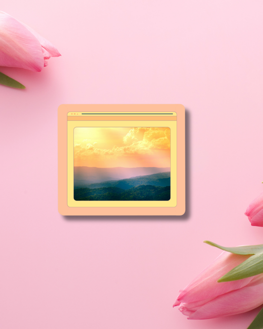 Forest Noon Vinyl Sticker