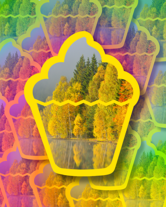 Forest Warmth Vinyl Sticker