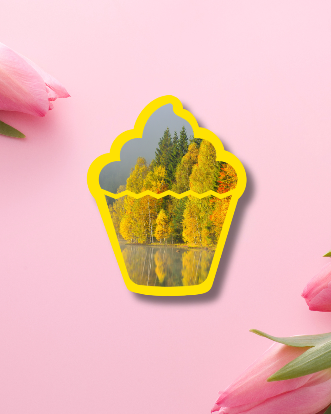 Forest Warmth Vinyl Sticker