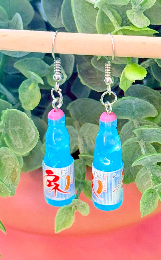 Blueberry Soda Earrings