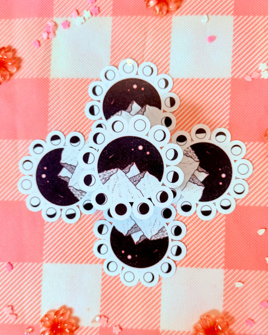 Moon Phase Vinyl Sticker