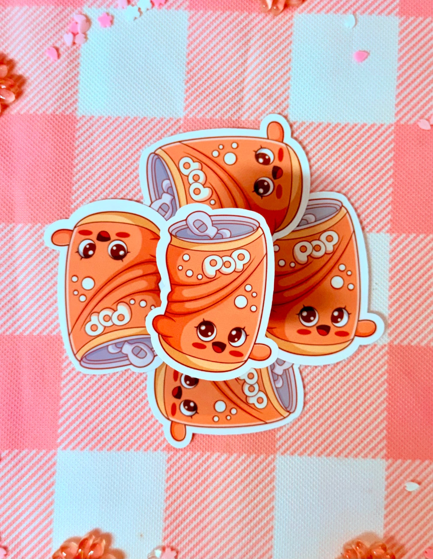 Soda Pop Vinyl Sticker