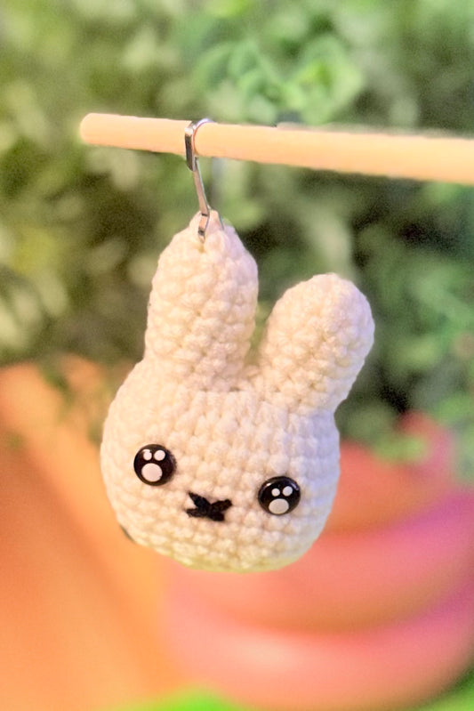 Kawaii Miffy Bunny Knitted Plushie Keychain🐰