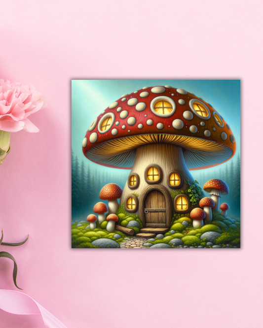 Fungi Home Meadow Art Print Aesthetic Gift Decor