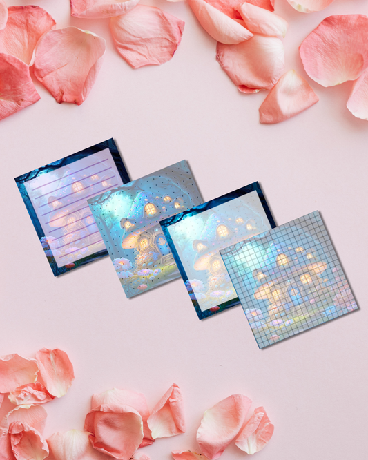 Fungi Home Notepad Aesthetic Cute Stationery Gift