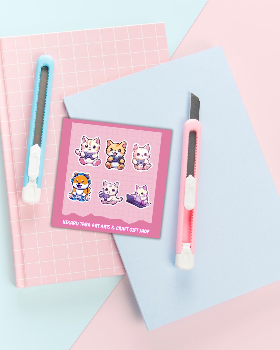 Gamer Cuties Mini Sticker Sheet