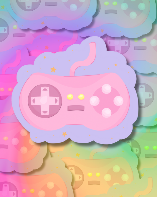 Gamer Tech Vinyl Sticker