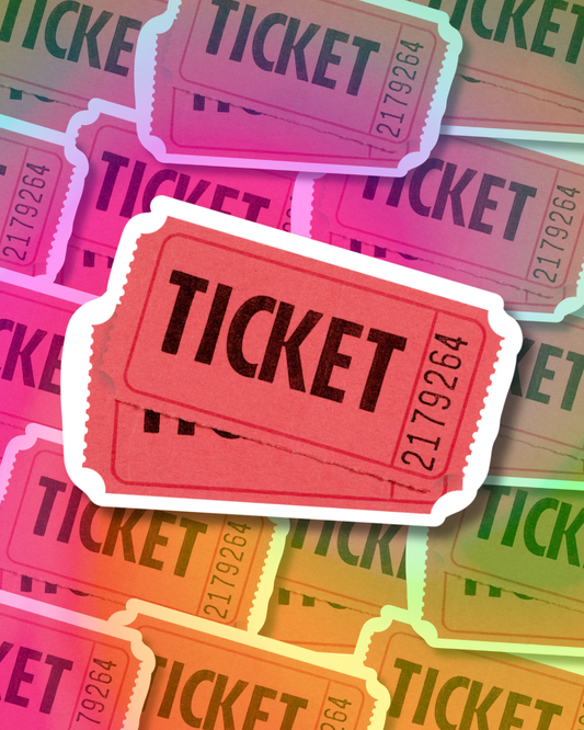 Got Tickets! Vinyl Sticker