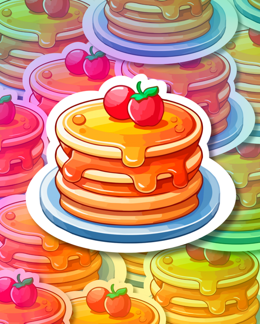 Honey Pancake Vinyl Sticker