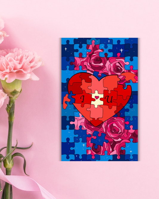 I Love You More Than Words Art Print Aesthetic Gift Decor