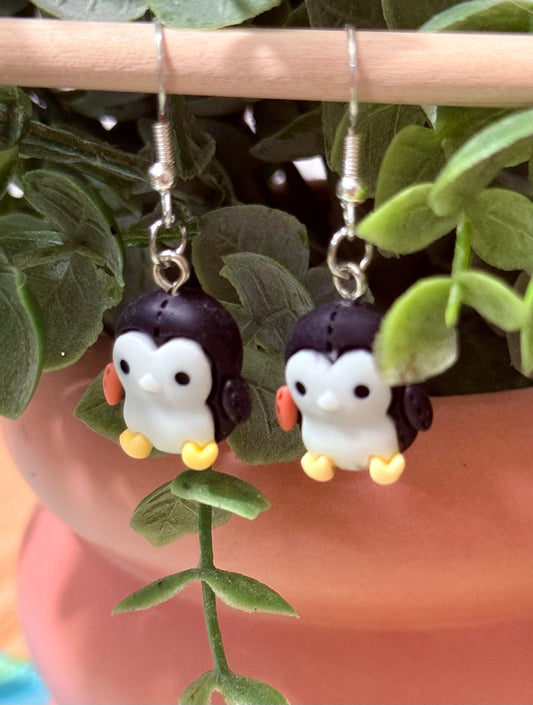 Penguin Cutie Earrings