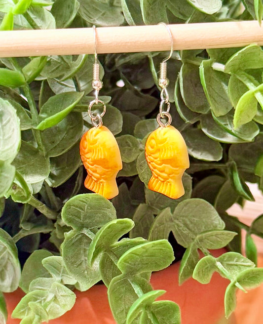 Fish Cake Earrings