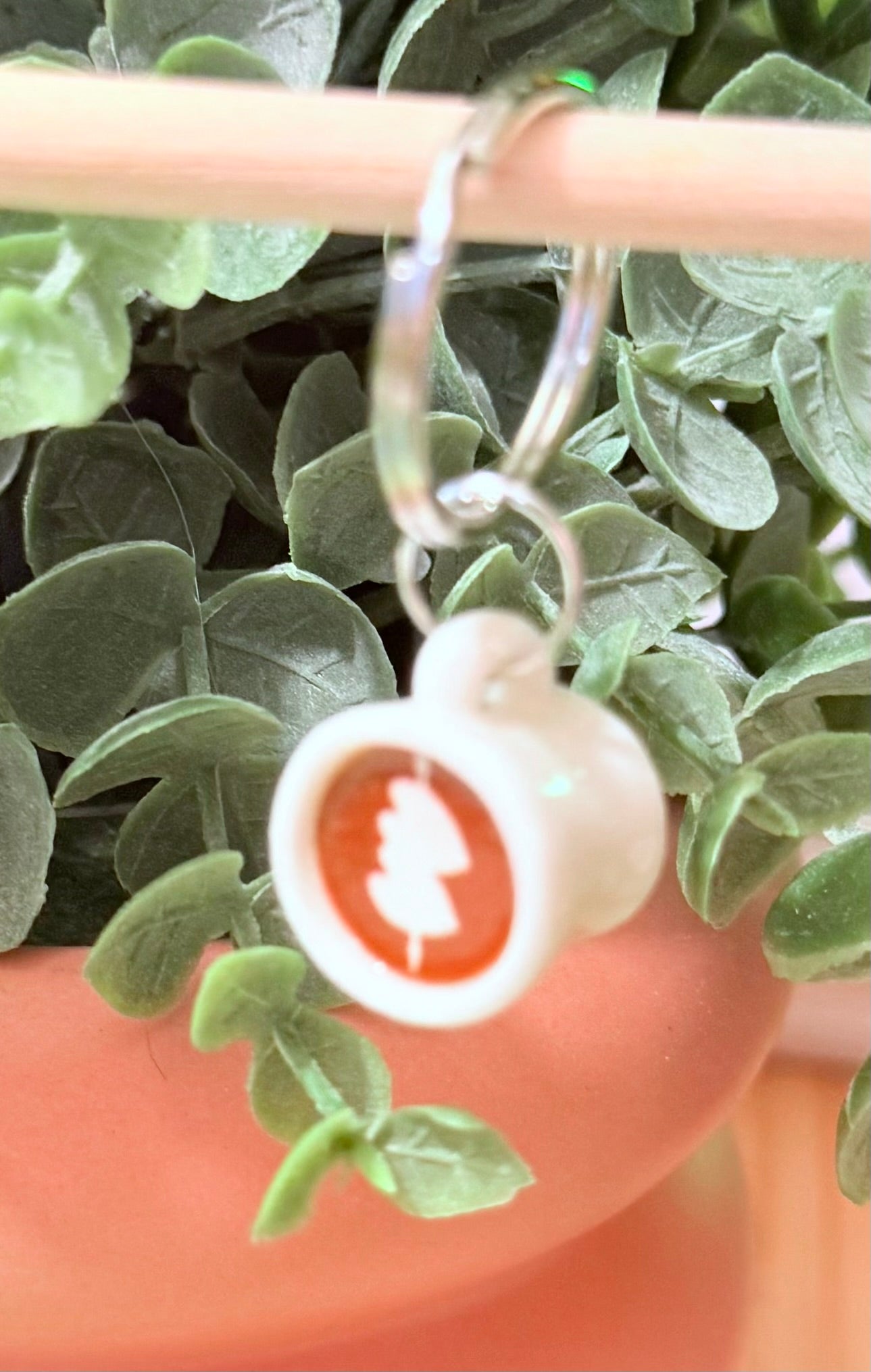 Barista Love Duo Mug Keychain