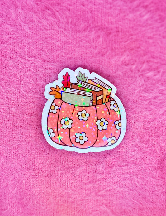 Pink Pumpkin Books Magnet