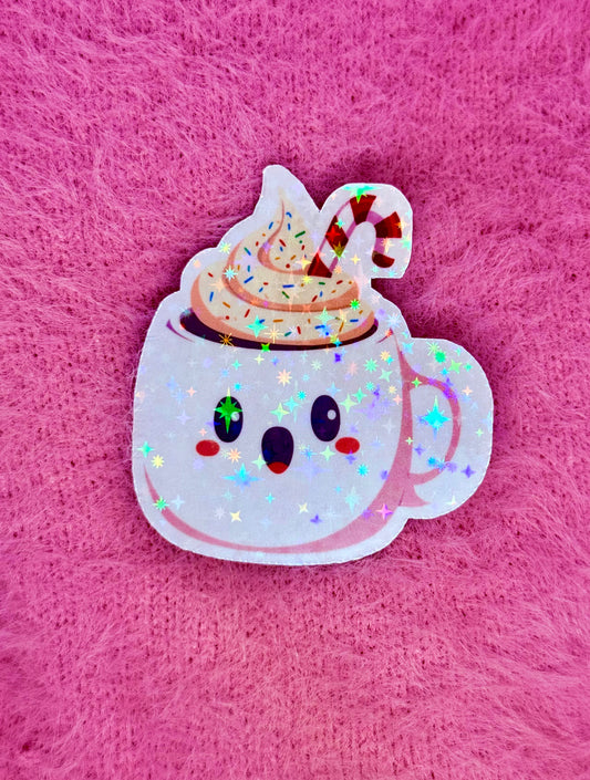 Amazed Hot Cocoa Magnet