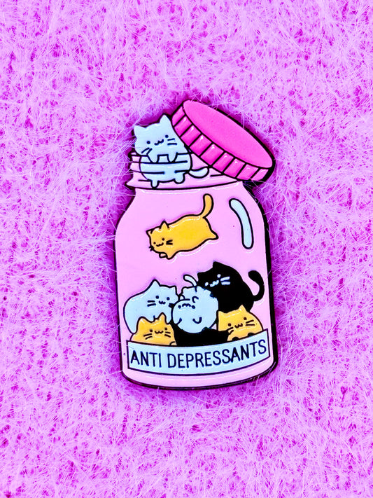 Anti Depressants Enamel Pin