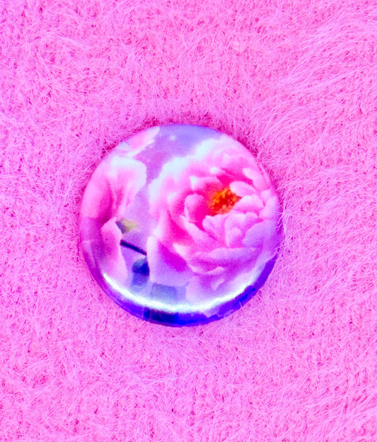 Flower Bliss Mini Button Pin
