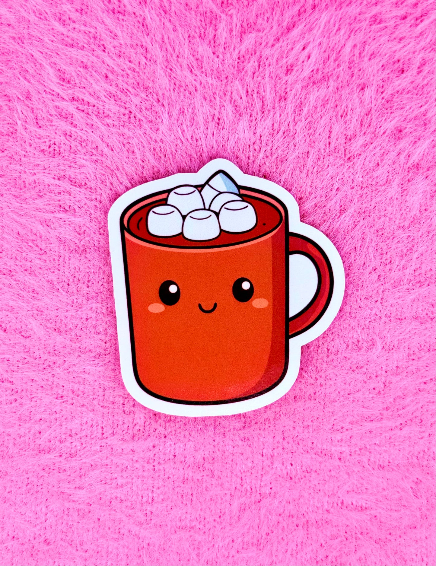 Hot Cocoa Vinyl Sticker